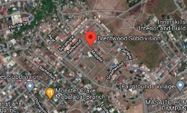 329 sqm Residential Lot for Sale at Brentwood Subdivision in Mabalacat, Pampanga