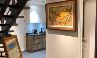 Grove 2-BR Loft Semi-Furnished with Balcony and Parking For Sale, Pasig City