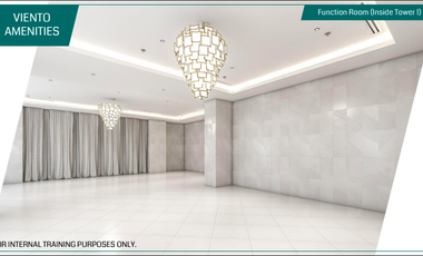 103sqm 3BR Condo unit for sale at Viento Tower 1, Cerca Alabang, Muntinlupa