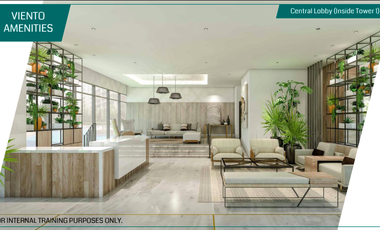 103sqm 3BR Condo unit for sale at Viento Tower 1, Cerca Alabang, Muntinlupa