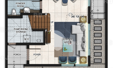3-Storey with Attic 4 Bedrooms Townhouse for sale in New Manila, Quezon City