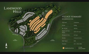 LOT FOR SALE: 505sqm Horizon Residential Lot in Silang, Cavite - Lanewood Hills