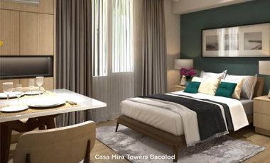 Studio Unit (Pre-Selling) for sale at Casa Mira Towers Bacolod