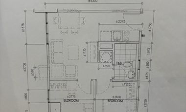 For Sale Modern 2 Bedroom at Amaia Skies Shaw North Tower