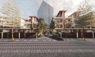 Pre-Selling Modern Town Villas for Sale near Rockwell Makati, Mandaluyong City