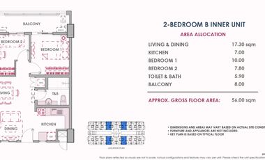 2 Bedroom Condo For Sale in Parañaque City - The Atherton DMCI Homes Near SM BF