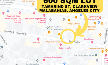 600 sqm Property For Sale Prime Location Tamarind St Clarkview Subd Angeles City