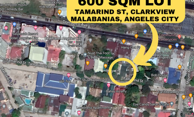 600 sqm Property For Sale Prime Location Tamarind St Clarkview Subd Angeles City
