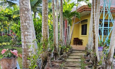 Big land area with house; landscaped grounds; close to beach; development ready