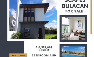 Single Detached House and lot for sale in Bulacan near Nlex Amaia Scapes Bulacan