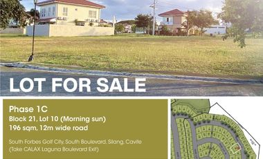 LOT AT SOUTH FORBES VILLAS, SILANG CAVITE
