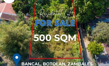 Residential Corner Lot For Sale In Botolan, Zambales