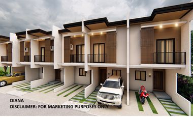 Pre-selling: 3-Bedroom Townhouse in Danao City, Cebu