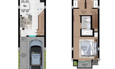 3 Bedroom Townhouse Unit for Sale at St. Monique Valais in Binangonan, Rizal