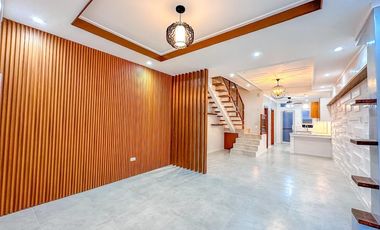 NEW LISTED! 2 Storey Modern Design Townhouse in Pilar Village Las Pinas
