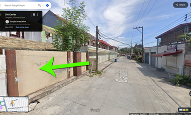 300SQM LOT BALIBAGO ANGELES CITY NEAR CLARK