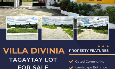 Villa Divinia - Tagaytay Residential Lot for Sales