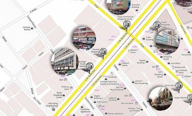 1318 sqm Prime Commercial Lot with old Building for Sale in Binondo, Manila