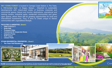 Camaya Coast Station 3 Sky Town Forest - Lot for sale at Bagac, Bataan