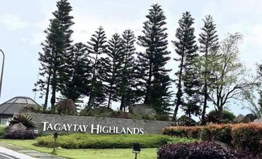 For Sale Lot in The Verandas Tagaytay Highlands, Tanauan, Batangas
