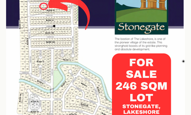 246 Sqm Residential Lot For Sale Stonegate Village Lakeshore Mexico Pampanga