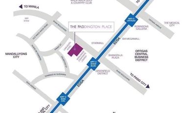 For sale Paddington Place at Ortigas Mandaluyong near MRT3 Shaw EDSA Shangri-la