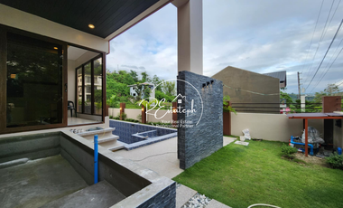 Fully furnished Brand new single house for sale with pool in Talamban Cebu City