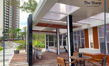 For Rent: 1 Bedroom Condo at The Sharp Clark Hills, Mabalacat, Pampanga