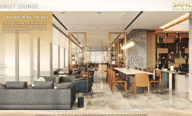 1 BEDROOM CONDO UNIT FOR SALE AT SANDS RESIDENCES ROXAS BOULEVARD MANILA