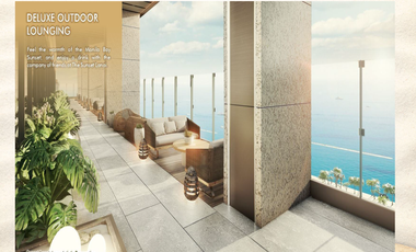 1 BEDROOM CONDO UNIT FOR SALE AT SANDS RESIDENCES ROXAS BOULEVARD MANILA