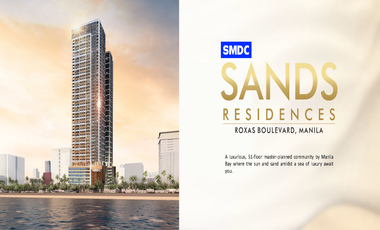 1 BEDROOM CONDO UNIT FOR SALE AT SANDS RESIDENCES ROXAS BOULEVARD MANILA