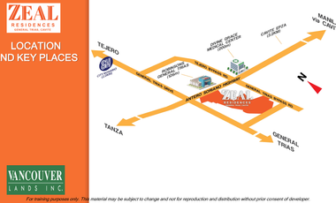 5% DISCOUNT +200k DISC FOR A 1BR CONDO UNIT AT ZEAL RESIDENCES GEN. TRIAS- CAVITE CITY
