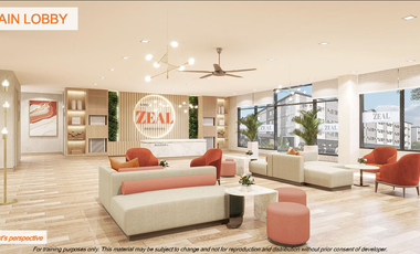 5% DISCOUNT +200k DISC FOR A 1BR CONDO UNIT AT ZEAL RESIDENCES GEN. TRIAS- CAVITE CITY