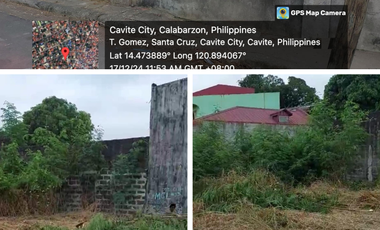 For Sale! 424 sqm Vacant Lot in T.Gomez St. Bgy Leo, Cavite