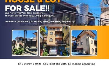 4-Storey 5 Units 11 Bedrooms House INCOME GENERATING NEAR CITY PROPER (Baguio)