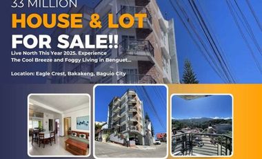 5-Storey 12 Bedrooms House INCOME GENERATING NEAR SLU-ANNEX (Eagle Crest-Baguio)