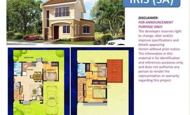 HOUSE AND LOT FOR ASSUME (IRIS MODEL) in Filinvest Subdivision Butuan City