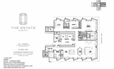 INVEST IN ICONIC LUXURY — THE ESTATE MAKATI 3 BEDROOM