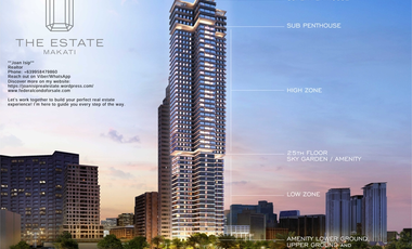 INVEST IN ICONIC LUXURY — THE ESTATE MAKATI 3 BEDROOM