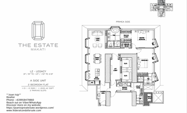 INVEST IN ICONIC LUXURY — THE ESTATE MAKATI 3 BEDROOM