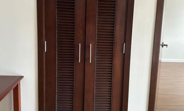 Semi-furnished 2-bedroom for rent with parking and balcony at Verve Residences