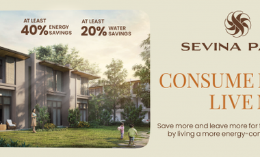 Pre-Selling: LEED Certified Townhouses at Sevina Park Villas by Arthaland