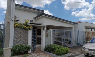 For sale almost brand new bungalow in Villaggio Telabastagan Sn. Fernando Pamp.
