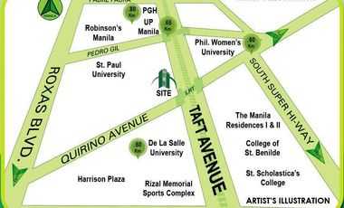 Cityland One Taft Residences 1 Bedroom Unit For Sale In Taft Ave. Malate Manila