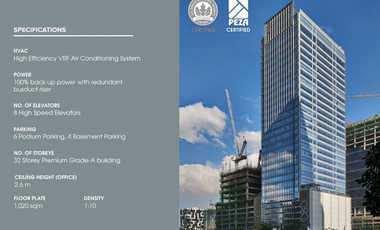 Office Space For Rent in One World Place 32nd Street, Bonifacio Global City