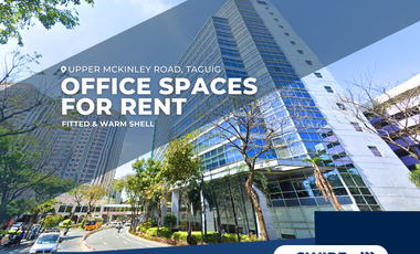For Rent, 800 per sqm Office Space in Mckinley Hill, Taguig City