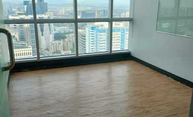 For Lease Semi Fitted Office Space in One San Miguel Avenue Pasig One Whole Flr