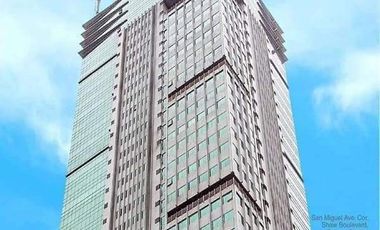 For Lease Semi Fitted Office Space in One San Miguel Avenue Pasig One Whole Flr
