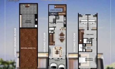 LAST ONE UNIT OVERLOOKING HOUSE AND LOT FOR SALE  IN ANTIPOLO WITH LOWER GROUND FLOOR