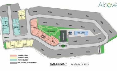The Alcove, Quezon City: Spacious End Unit Townhouse for Sale - Rey
